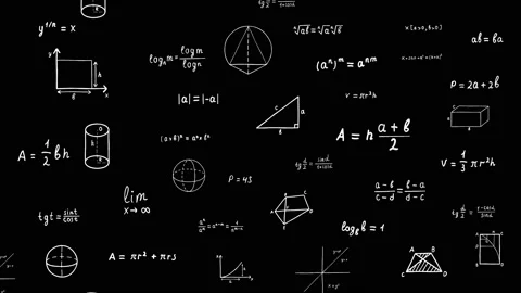 Math background 94 Stock Footage 231998626