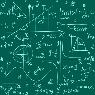 Math Background Pattern Stock Illustration