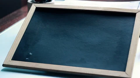 MATH ON BLACKBOARD Stock Footage 33120104