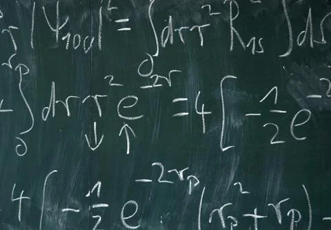Math blackboard Photos