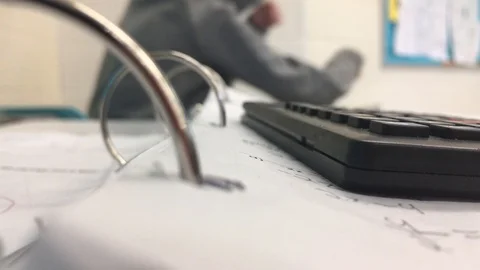 Math Class 4 Stock Footage 101857120