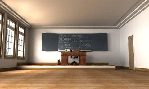 Math class Stock Illustration