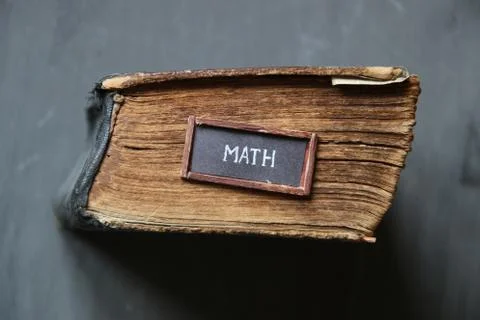 Math concept for education industry Stock Photos