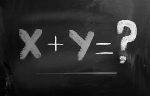 Math concept 스톡 일러스트