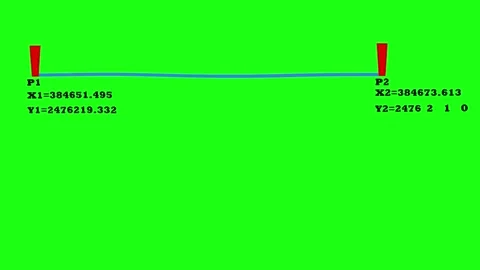 Math coordinate geometry Stock Footage 318830833