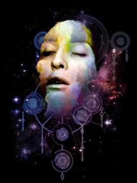 Math of Dream. Stock Illustration