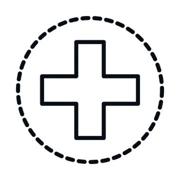 Math education school science arithmetic addition symbol line and style icon 스톡 일러스트