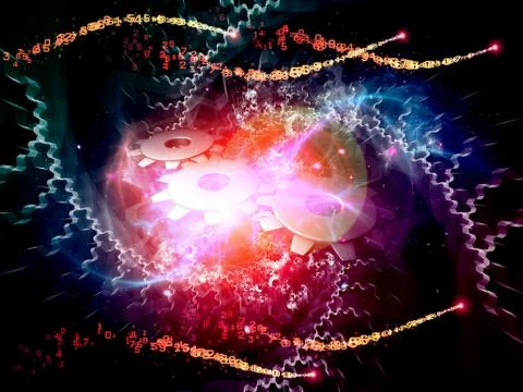 Math engine Stockillustratie