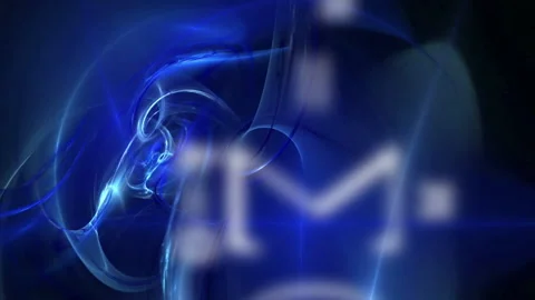Math equations flying and disappearing in distance Stock Footage 91162202