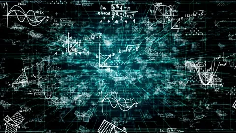 Math equations, formulas, Science, Chemistry Equations 库存影片 277207335