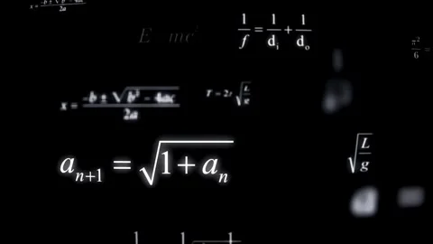 Math equations, formulas, Science, Chemistry Equations Stock Footage 277207679