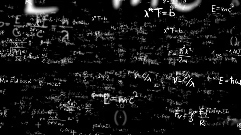 Math equations, formulas, Science, Chemistry Equations Stock Footage 277207757