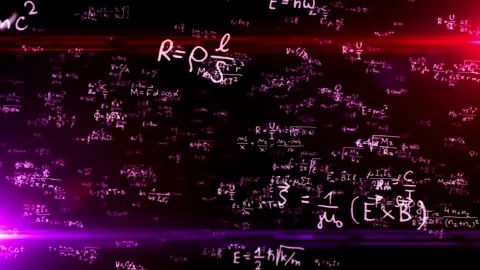 Math equations, formulas, Science, Chemistry Equations Video stock 277207775
