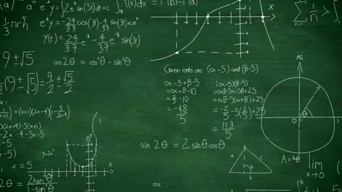 Math equations, formulas, Science, Chemistry Equations 스톡 동영상 277208623
