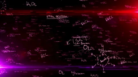 Math equations, formulas, Science, Chemistry Equations Stock Footage 277209336
