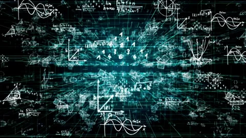 Math equations, formulas, Science, Chemistry Equations 스톡 동영상 277210221