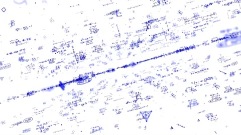 Math equations, formulas, Science, Chemistry Equations Stock Footage 277210281