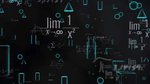 Math equations loop Stock Footage 154120414