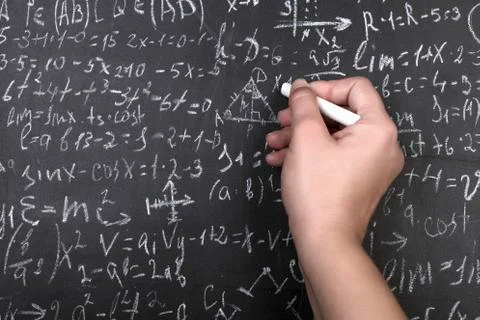 Math error correction Stock Photos