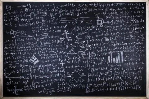 Math examples 스톡 사진