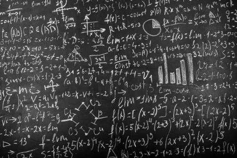 Math examples 스톡 사진