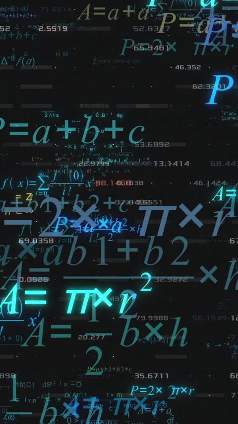Math formulas animation Stock Footage 329612973