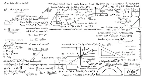 Math Formulas Stock Footage 104913888