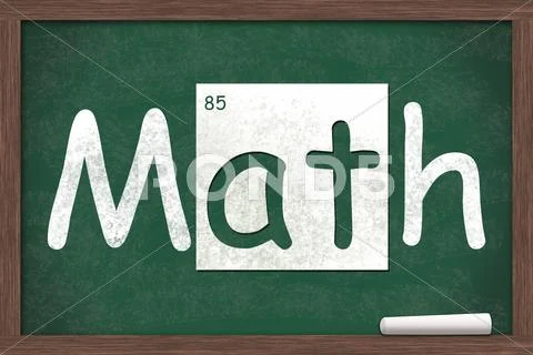 Math Lesson Stock Illustration