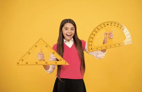 Math Matters. stem disciplines. concept of education. measuring angle degree. Stock Photos