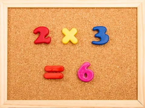 Math multiplication Stock Photos