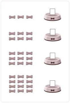 A math page for a schoolboy is book. Practicing the skills of counting in threes Stock Illustration