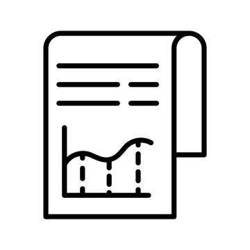 Math paper icon 스톡 일러스트
