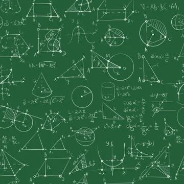 Math pattern Stock Illustration