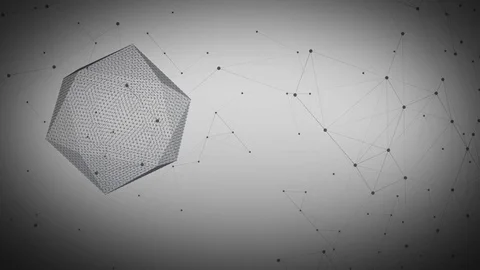 Math Plexus Background Stock Footage 78542290