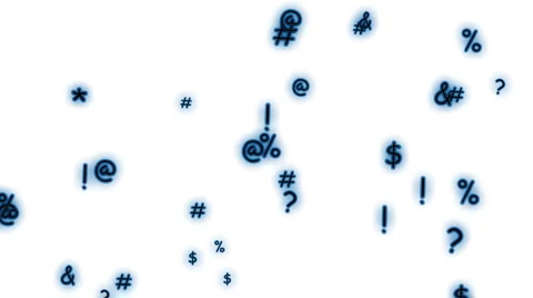Math signs flying against white Stock Footage 1018988