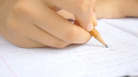 Math study Stock-Footage 27391224