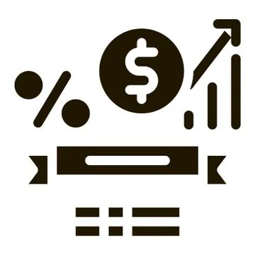 Math Subjects Graduation Icon Vector Glyph Illustration Illustrazione stock