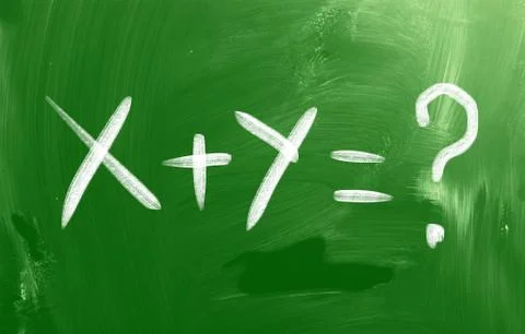 Math text concept Stock Illustration