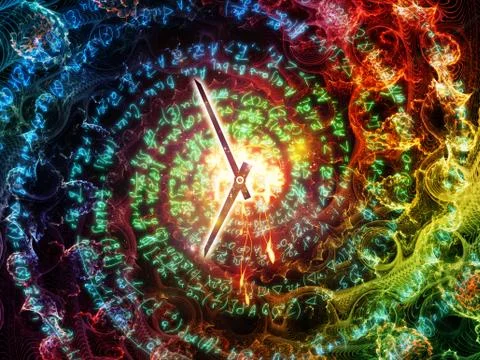 Math Time Stock Illustration