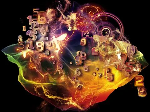 Math Visualization Energy Stock Illustration