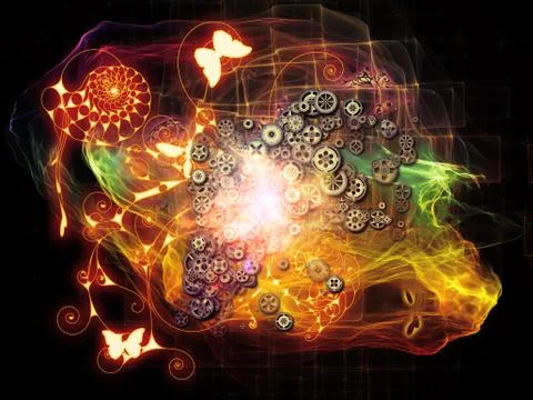 Math Visualization Energy Stock Illustration