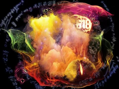 Math Visualization Energy 스톡 일러스트