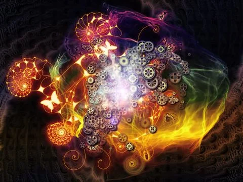 Math Visualization Energy Stock Illustration