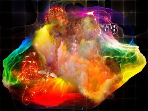 Math Visualization Energy Stock Illustration
