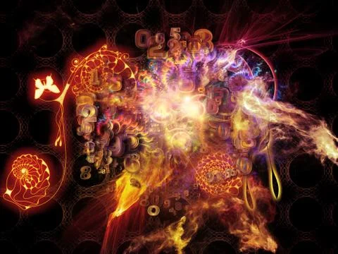 Math Visualization Synergy イラスト素材