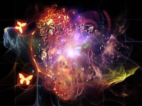 Math Visualization Technologies イラスト素材