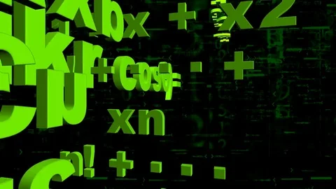Math word cloud Stock Footage 71963049