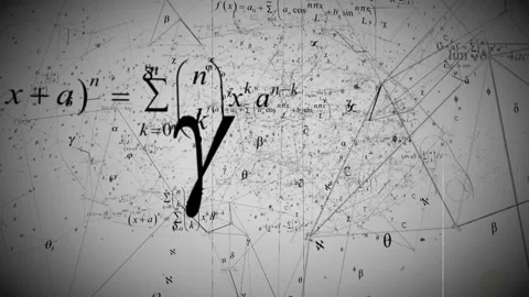 MAth_background Stock Footage 97590103