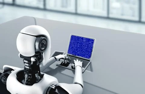 Mathematic equations and modish formula on computer screen 스톡 사진