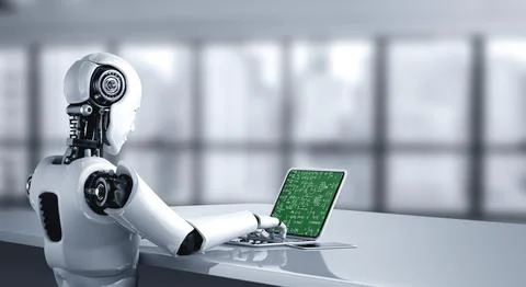 Mathematic equations and modish formula on computer screen 스톡 사진